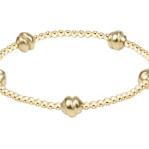 enewton admire small gold 2.5mm bead bracelet - gold *NWT*